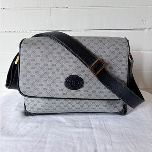 Gucci GG Shoulder Bag Navy Blue